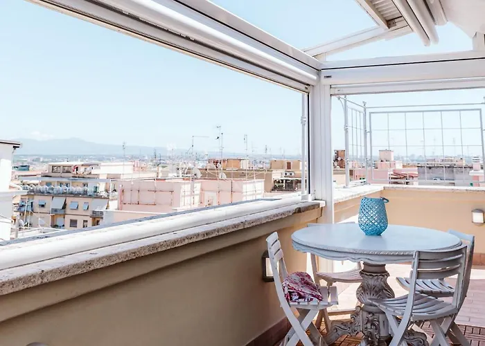 Cozy Penthouse With Terrace And View *
